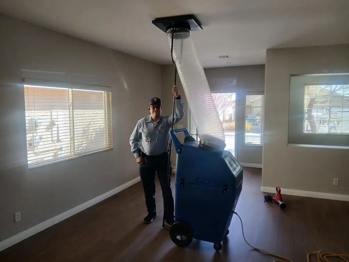 Professional Dryer Vent Cleaning work inside a Amsterdam home
